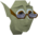 Goblin scribe chathead.png: Chat head image of Goblin scribe