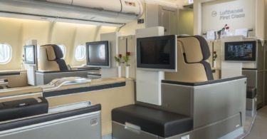 lufthansa first class