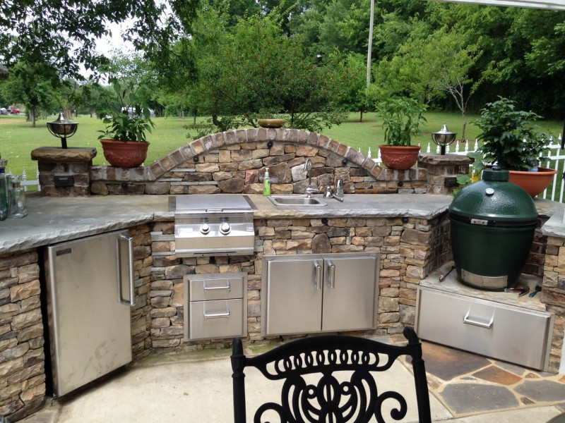 Outdoor Kitchen Ideas for Perfect Family Gathering 20