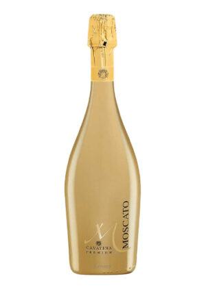 Rượu Sparkling MOSCATO M Cavatina Premium