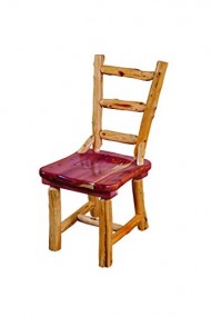 Rustic Red Cedar Log DINNING ROOM CHAIRS – SET OF 2