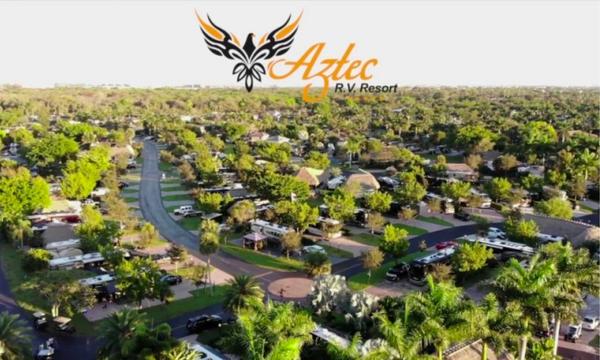 Aztec RV park in Fort Lauderdale