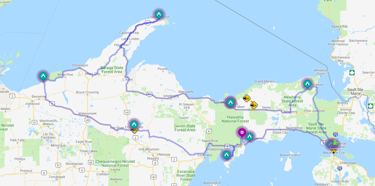 Road Trip Across Michigan’s Upper Peninsula