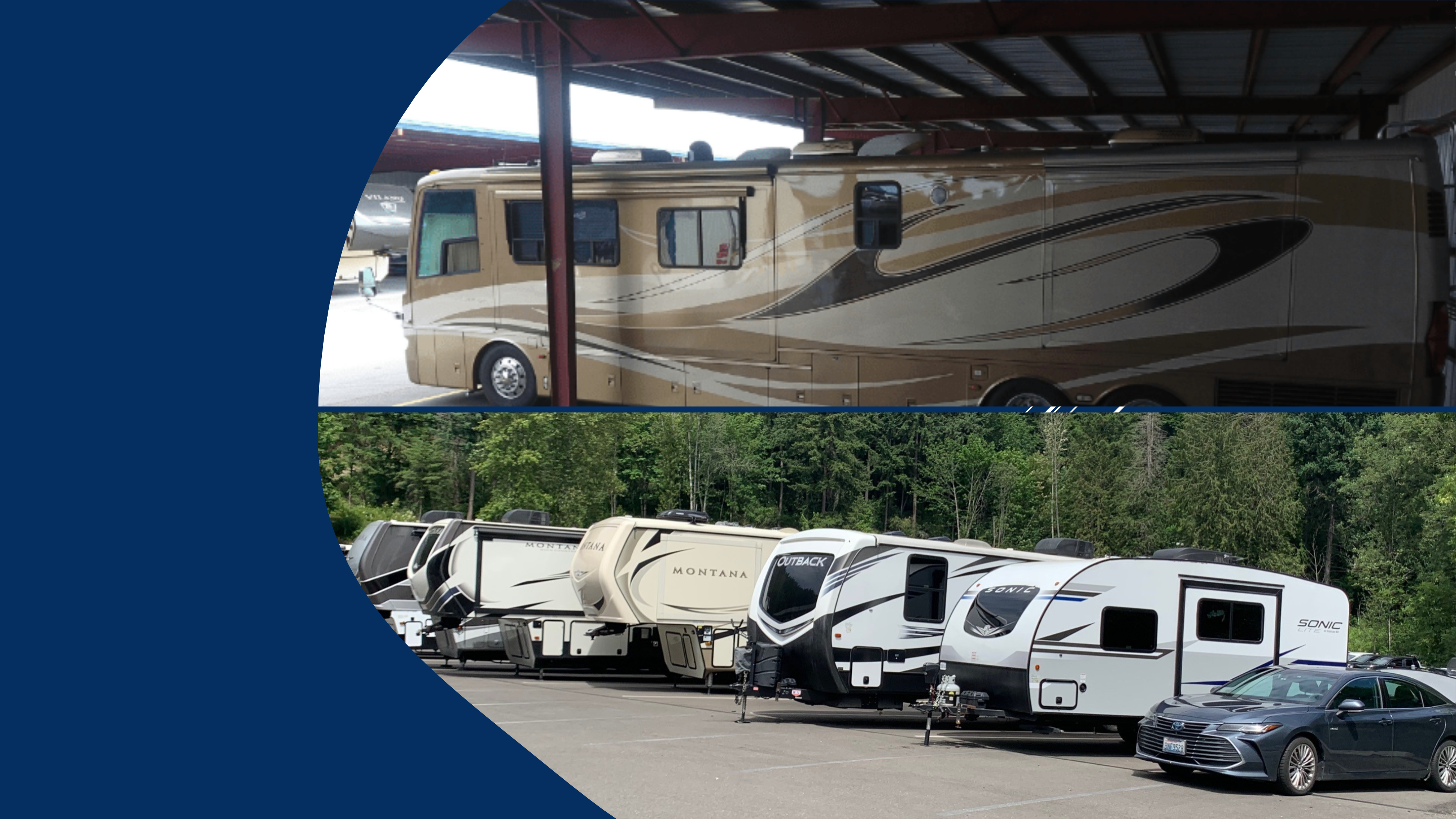 Outdoor vs. Covered vs. Enclosed vs. Climate-Controlled RV Storage: A Comparison