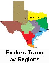 Explore Texas By Regions