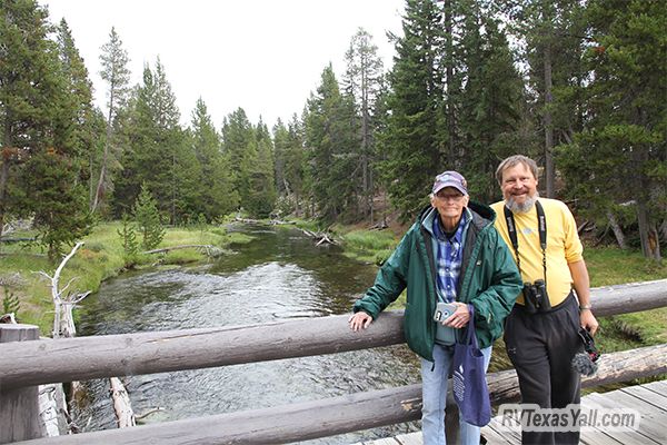 Hiking the Upper Geyser Basin