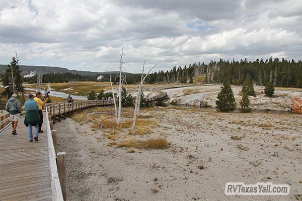 Upper Geyser Basin Boardwalk