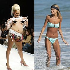 nicole richie before and after weight loss