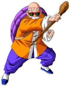 Muten Roshi charging Kamehameha | Dragon Ball/DBZ! | Pinterest