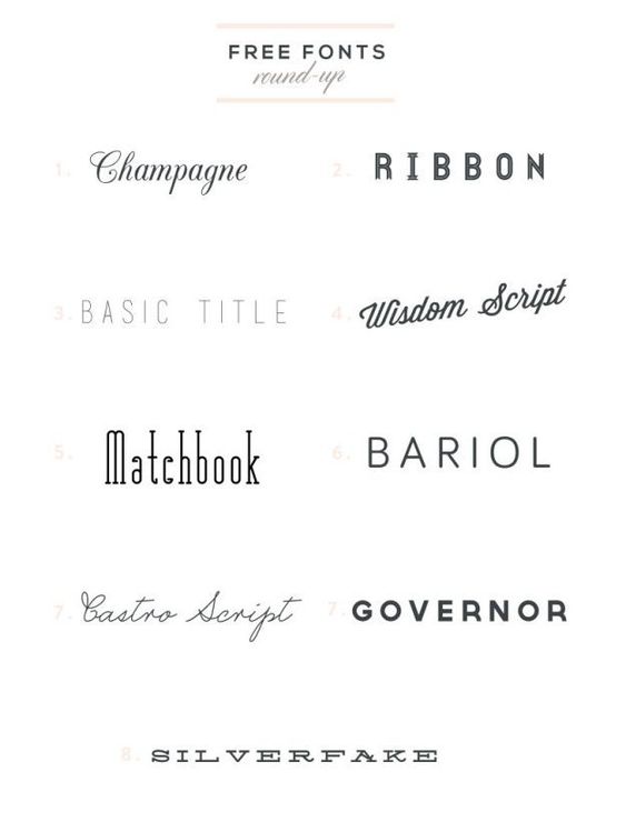 Free Font Round-up, part 2 | http://www.SycamoreStreetPress.com ...