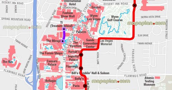 Mgm Tram Map