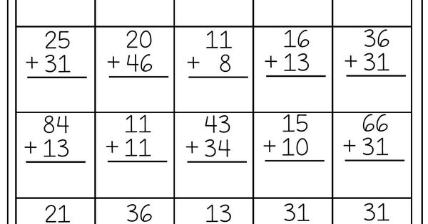 Double Digit Mystery- Solve the addition problems. Then use the clues ...