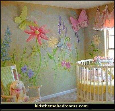  Baby  girl nursery  room  butterfly Nursery  Room  Girls 