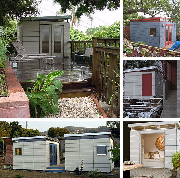 Modern Shed Garden Studios Backyard Cottage Modern Shed Backyard Sheds ... image.