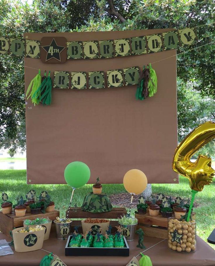 94 best images about Military  Party  Ideas  on Pinterest 