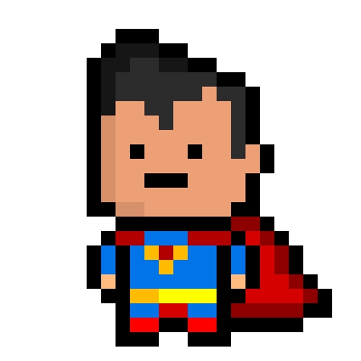 Minecraft Pixel Art Templates Superman Logo Pixel Art - vrogue.co