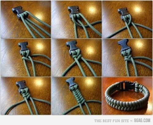 paracord bracelet instructions