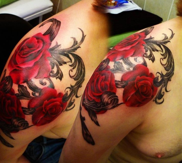 194 best images about Rose tattoos on Pinterest | Tattoo roses, Tattoos ...