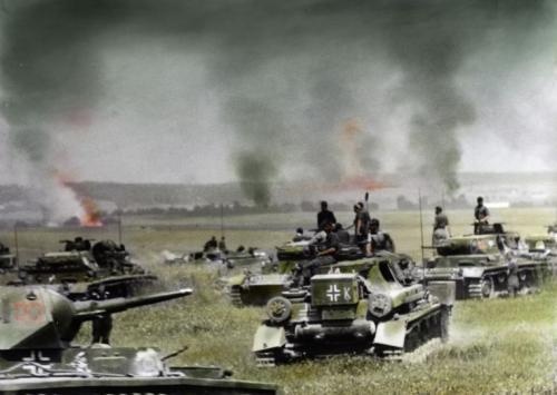 Tanks of Panzergruppe Kleist during Operation Barbarossa, 1941 | World ...