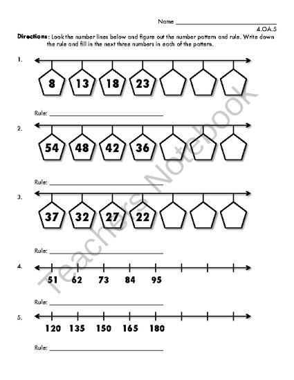 Patterns Worksheets 3rd Grade - WoodWorking Projects & Plans