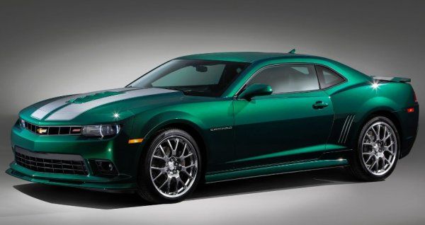 Emerald Green Metallic Special Spring Edition 2015 Chevy Camaro ...