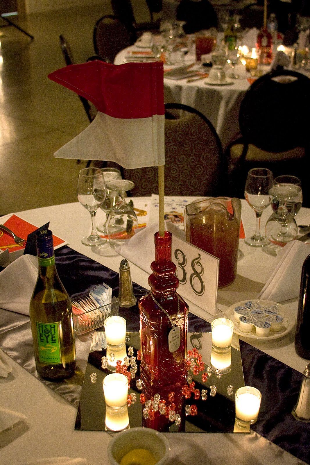 Centerpieces courtesy of The Cullinan Family 159th CAB 