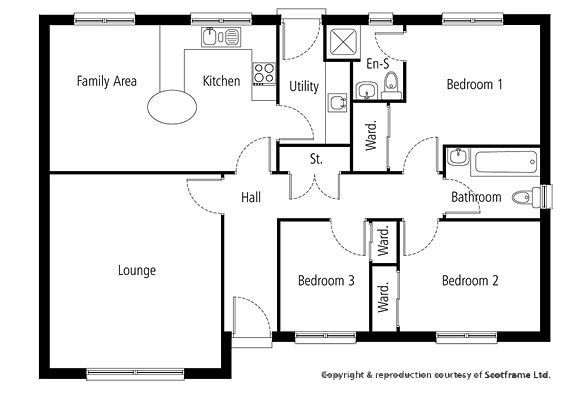 bungalow plans and designs in uk The property has a high