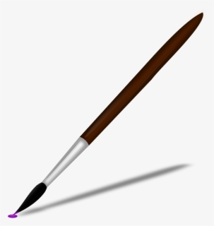 Pencil Clipart Horizontal Paintbrush - Clip Art , Free Transparent ...