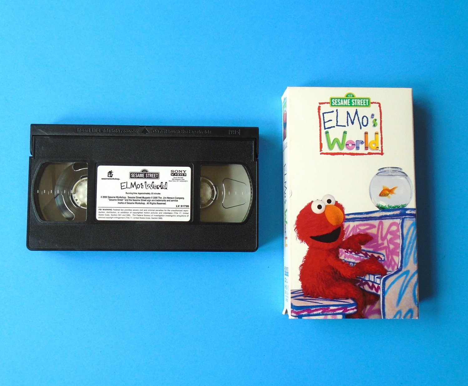 Elmo's World VHS Lot