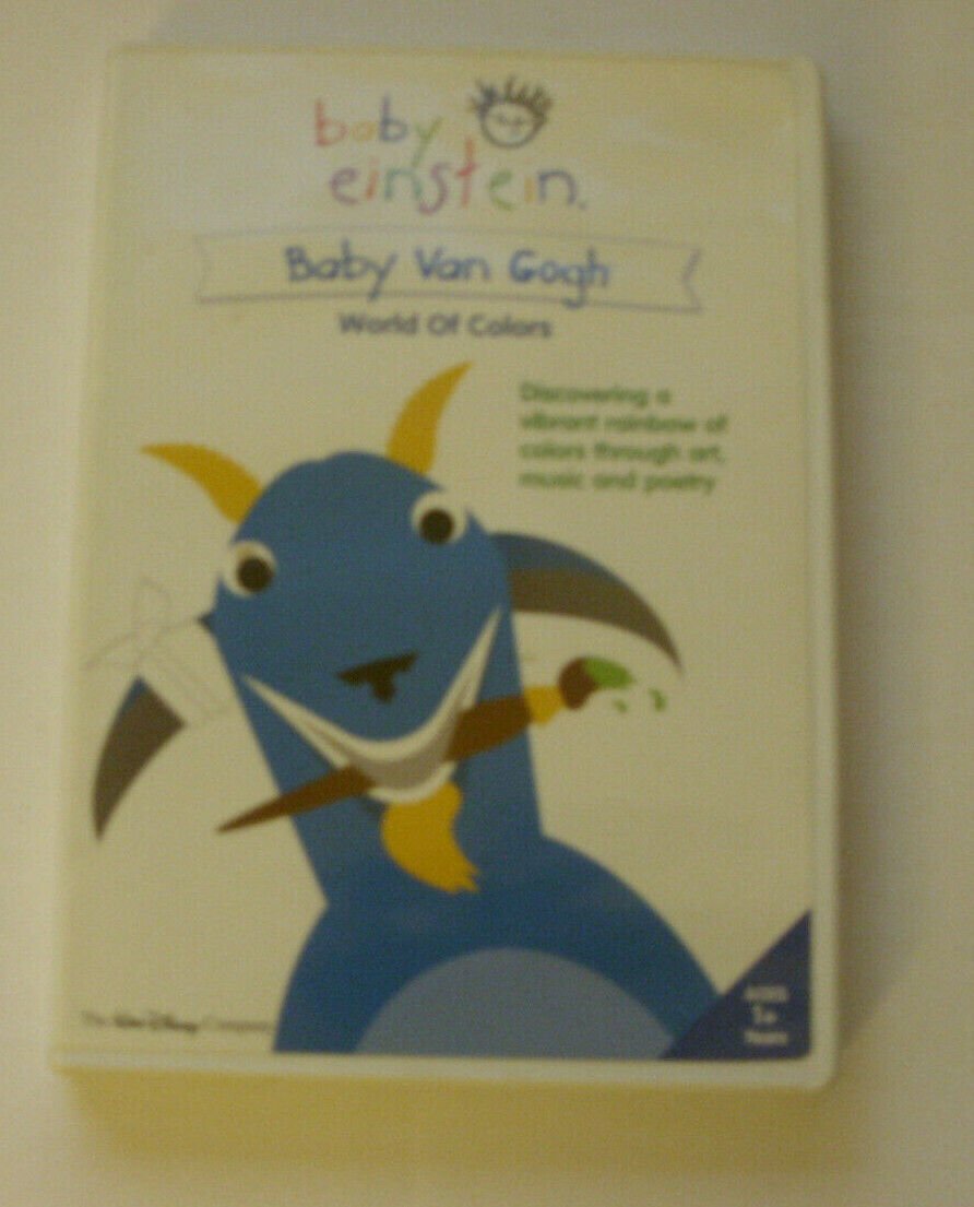 Disney Baby Einstein - Baby Van Gogh world of colors DVD 2002 1+ years image.