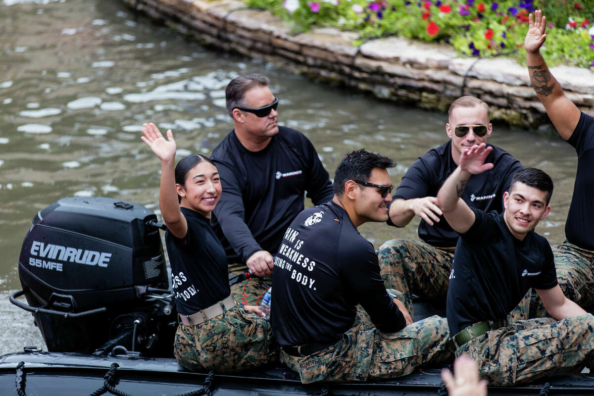 Photos from the Texas Cavaliers River Parade at Fiesta San Antonio