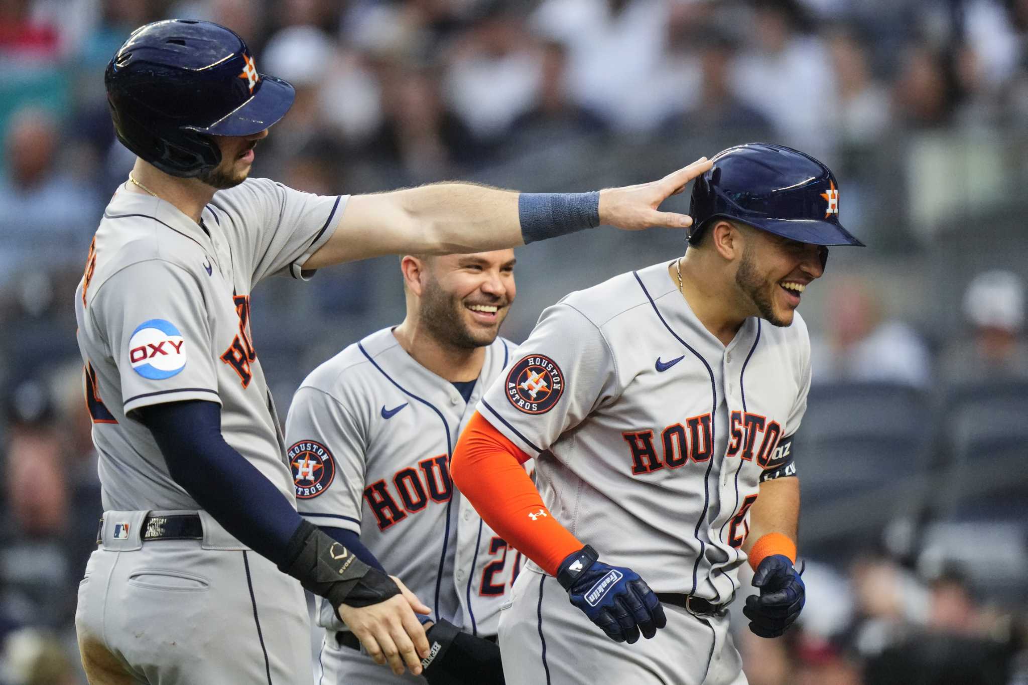 Astros 7, Yankees 3: Yainer Diaz homers; Houston wins in New York