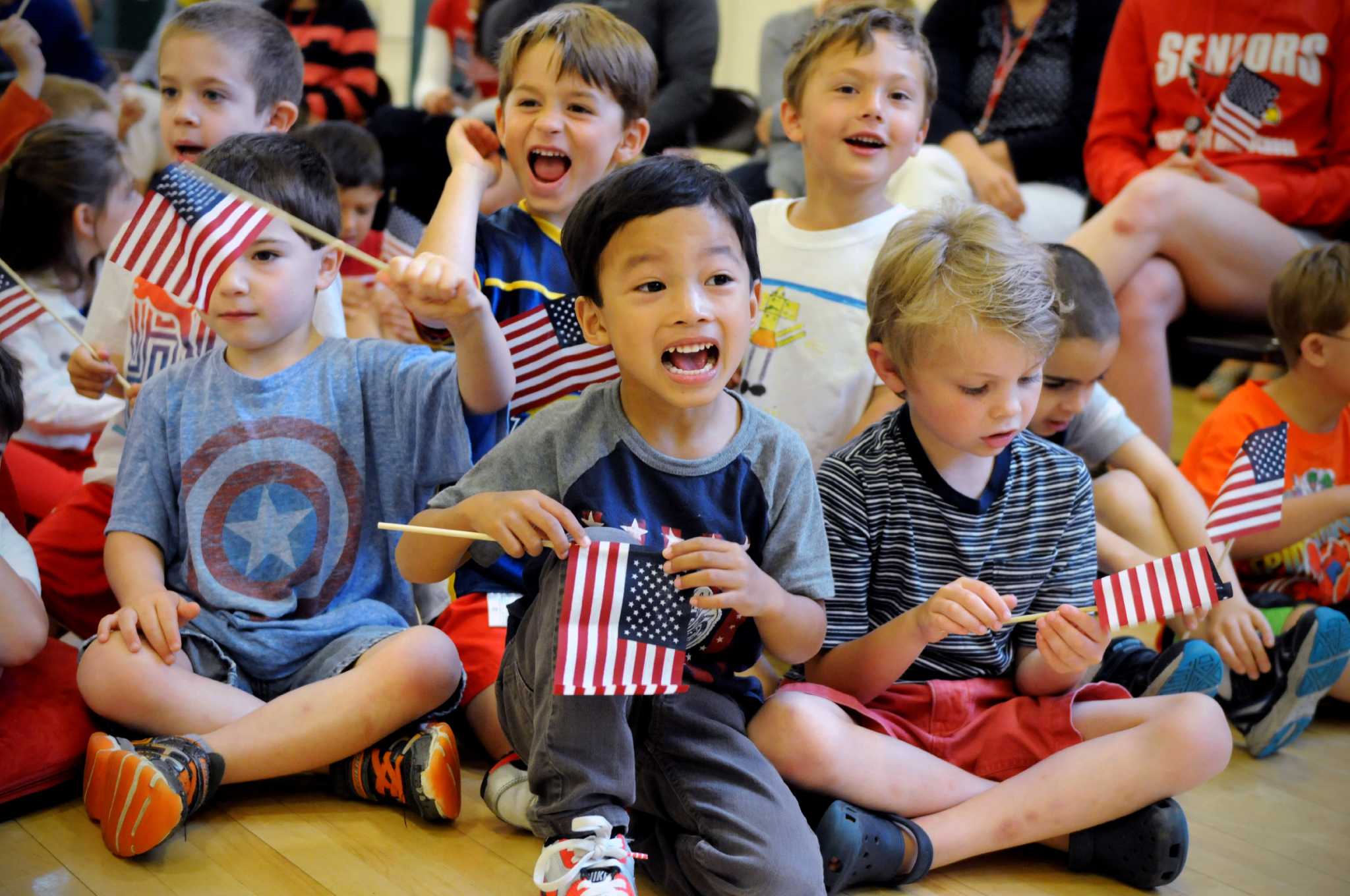 Glenville salutes Old Glory