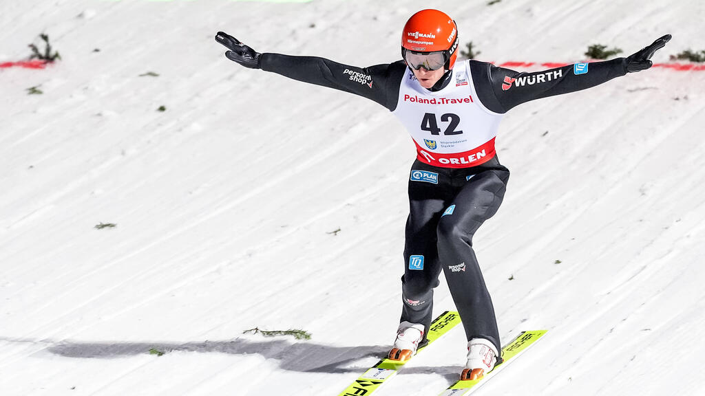 Karl Geiger blickt auf den Weltcup in Wisla zurück