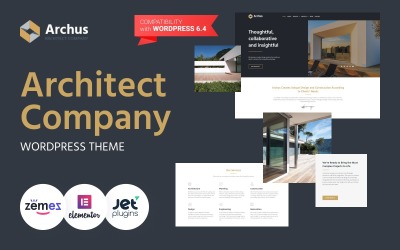 Archus - Architect Company WordPress Elementor Theme