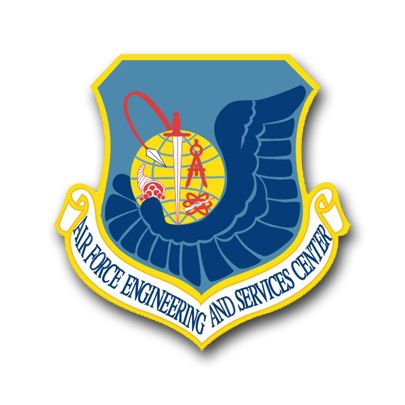 Air Force Engineering And Services Center Vinyl Transfer Decal