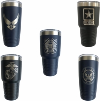 Military Tumblers Thumbnail Illustration