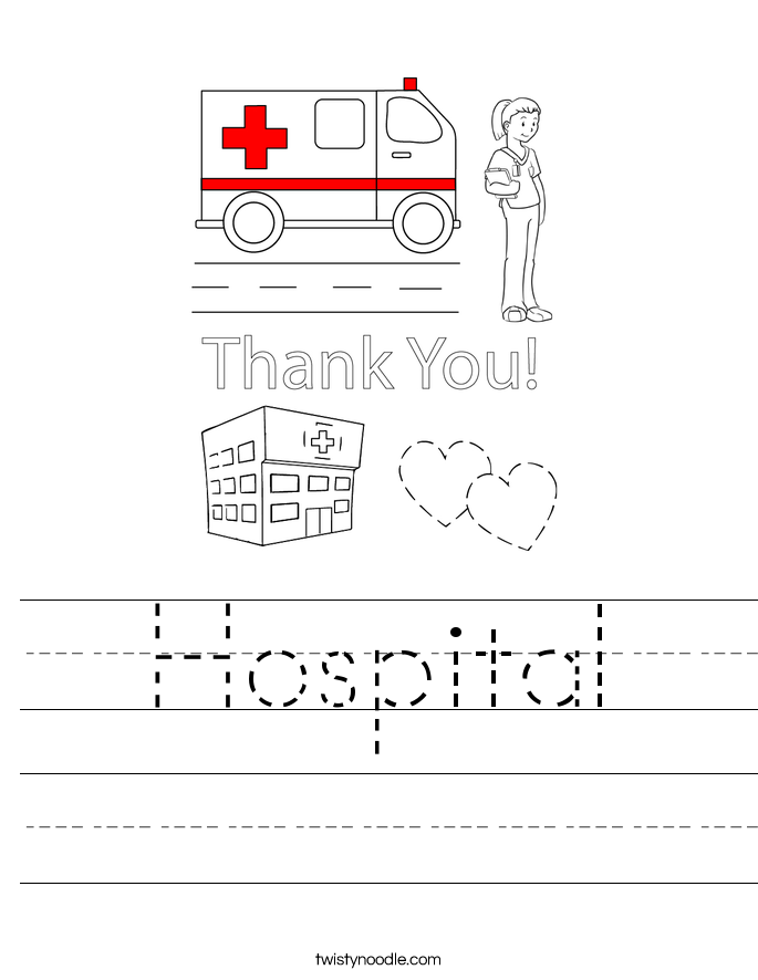 Hospital Worksheet