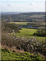 TQ3453 : North Downs viewpoint near Caterham by Andrew Hill