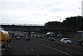 TQ5395 : Horsemanside  Bridge, M25 by N Chadwick