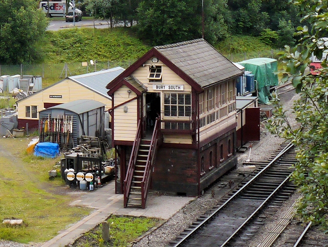 Bury South Junction Signal Box, East Lancashire Railway