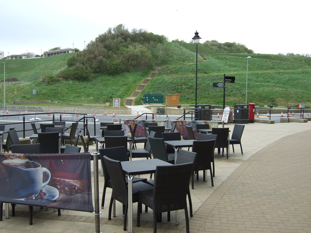 Beach cafe, North Bay, Scarborough