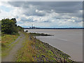 SE9922 : The River Humber at South Ferriby Cliff by Mat Fascione