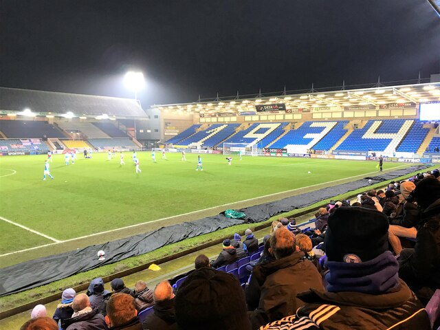 The return of supporters at The Western Homes Stadium (London Road) Peterborough