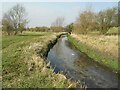 TL0823 : River Lee in Fallowfield, Biscot by Nigel Cox