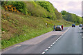 SX6555 : Layby on the Devon Expressway (A38) west of Ivybridge by David Dixon