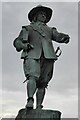 TL3171 : Statue in Oliver Cromwell by Philip Halling