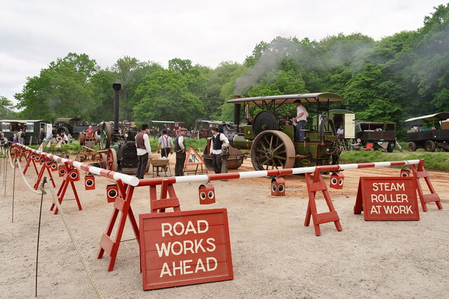 Bluebell Railway - Road Meets Rail © Peter Trimming :: Geograph Britain ...