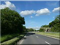 SU8346 : Footbridge over A31 south of Farnham by David Smith