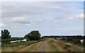 TL5377 : Fen Rivers Way looking North East towards Ely by Chris Heaton